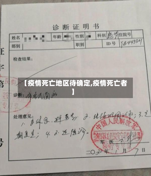 【疫情死亡地区待确定,疫情死亡者】-第2张图片