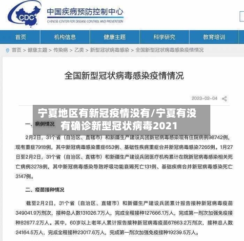 宁夏地区有新冠疫情没有/宁夏有没有确诊新型冠状病毒2021