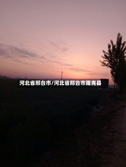河北省邢台市/河北省邢台市隆尧县