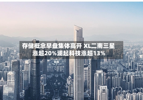 存储概念早盘集体高开 XL二南三星涨超20%澜起科技涨超13%-第2张图片