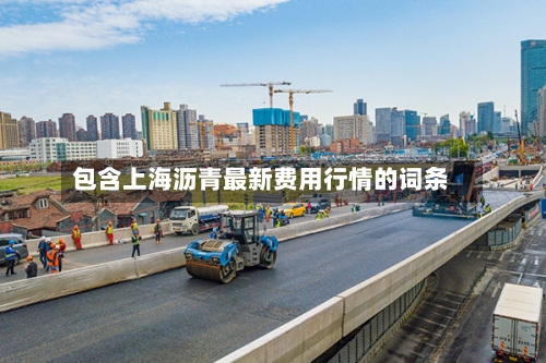 包含上海沥青最新费用行情的词条