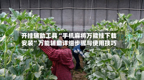 开挂辅助工具“手机麻将万能挂下载安装”万能辅助详细步骤与使用技巧