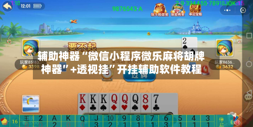 辅助神器“微信小程序微乐麻将胡牌神器	”+透视挂”开挂辅助软件教程-第3张图片