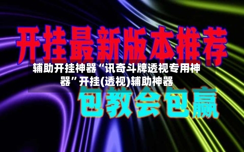 辅助开挂神器“讯奇斗牌透视专用神器”开挂(透视)辅助神器-第2张图片