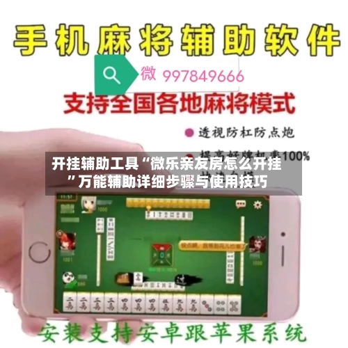 开挂辅助工具“微乐亲友房怎么开挂”万能辅助详细步骤与使用技巧-第2张图片