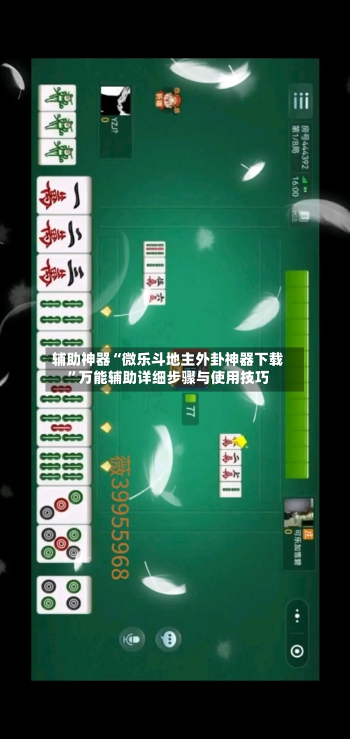 辅助神器“微乐斗地主外卦神器下载”万能辅助详细步骤与使用技巧
