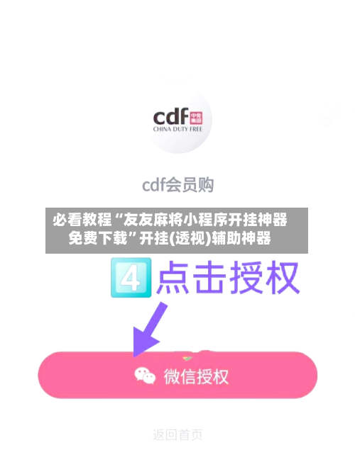 必看教程“友友麻将小程序开挂神器免费下载”开挂(透视)辅助神器-第3张图片