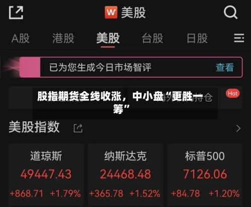 股指期货全线收涨，中小盘“更胜一筹”-第3张图片
