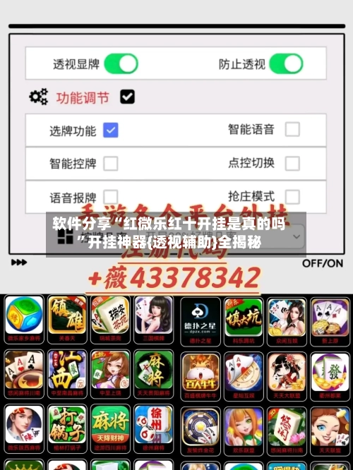 软件分享“红微乐红十开挂是真的吗	”开挂神器{透视辅助}全揭秘-第2张图片