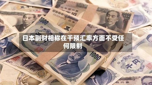 日本副财相称在干预汇率方面不受任何限制-第2张图片