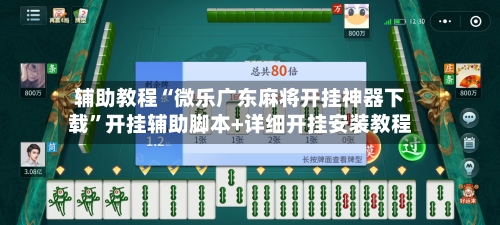 辅助教程“微乐广东麻将开挂神器下载”开挂辅助脚本+详细开挂安装教程-第2张图片