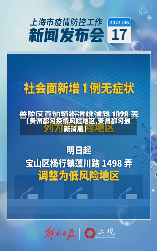 【贵州都匀疫情风险地区,贵州都匀最新消息】