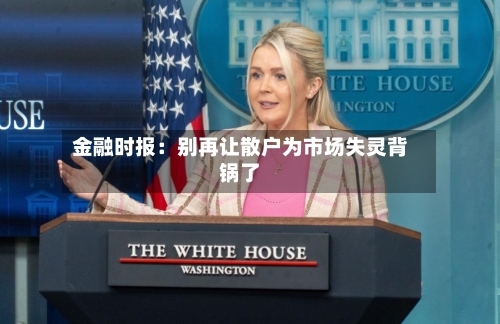 金融时报：别再让散户为市场失灵背锅了-第2张图片