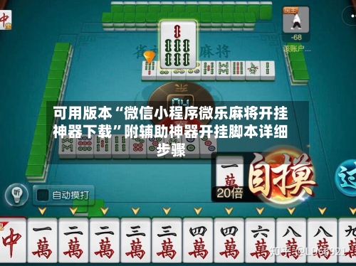 可用版本“微信小程序微乐麻将开挂神器下载”附辅助神器开挂脚本详细步骤-第3张图片