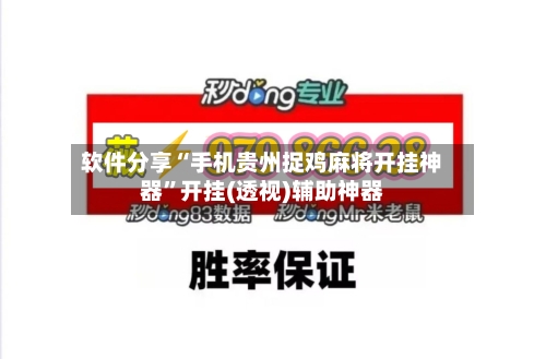软件分享“手机贵州捉鸡麻将开挂神器	”开挂(透视)辅助神器-第3张图片