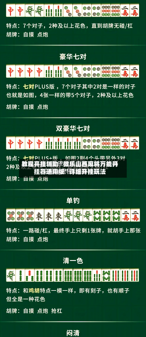 教程开挂辅助“微乐山西麻将万能开挂器通用版	”详细开挂玩法-第2张图片