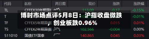 博时市场点评5月8日：沪指收盘微跌，创业板跌0.96%