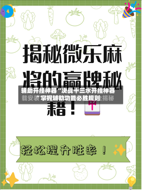 辅助开挂神器“决战十三水开挂神器	”掌握辅助功能必胜规则-第3张图片