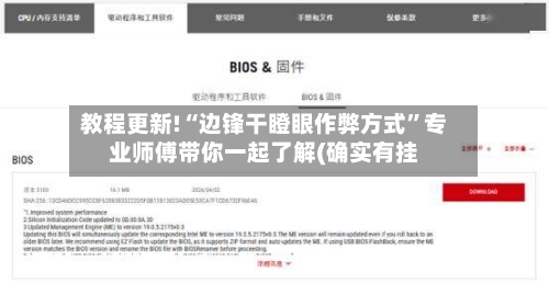 教程更新!“边锋干瞪眼作弊方式”专业师傅带你一起了解(确实有挂-第2张图片