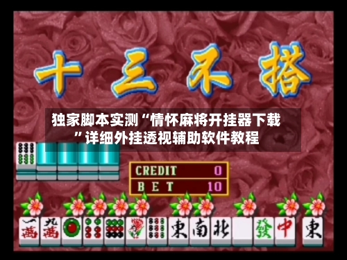 独家脚本实测“情怀麻将开挂器下载	”详细外挂透视辅助软件教程-第2张图片