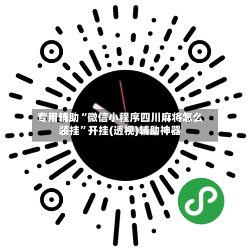 专用辅助“微信小程序四川麻将怎么装挂”开挂(透视)辅助神器-第3张图片