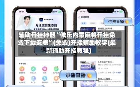 辅助开挂神器“微乐内蒙麻将开挂免费下载安装”(免费)开挂辅助教学(最新辅助开挂教程)-第2张图片