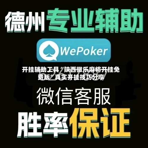 开挂辅助工具“陕西微乐麻将开挂免费版”真实开挂技巧分享-第2张图片