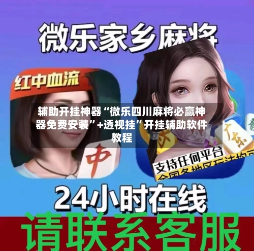 辅助开挂神器“微乐四川麻将必赢神器免费安装”+透视挂”开挂辅助软件教程-第3张图片