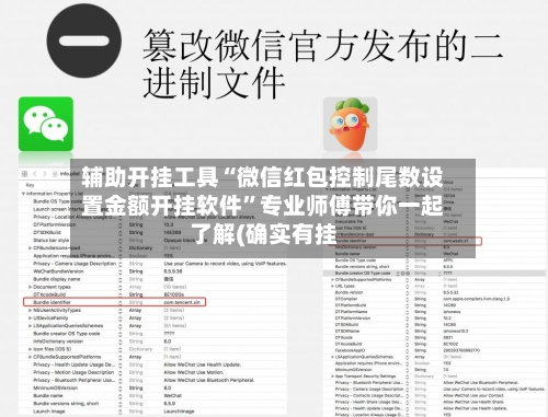 辅助开挂工具“微信红包控制尾数设置金额开挂软件”专业师傅带你一起了解(确实有挂