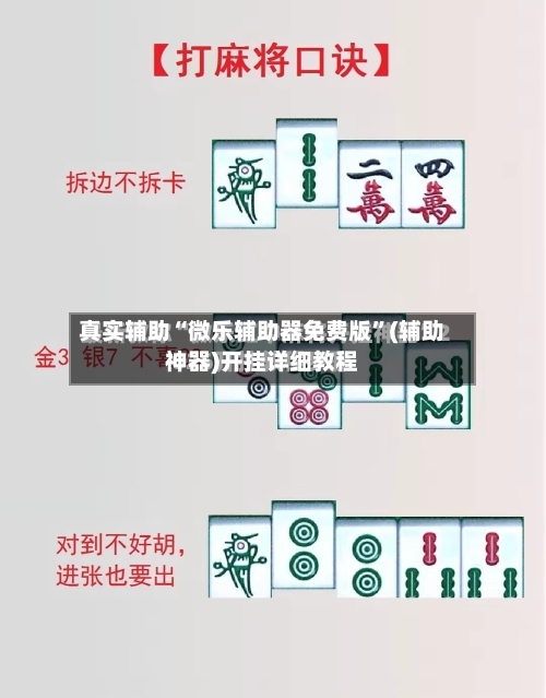 真实辅助“微乐辅助器免费版”(辅助神器)开挂详细教程