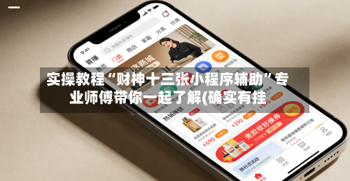 实操教程“财神十三张小程序辅助	”专业师傅带你一起了解(确实有挂-第2张图片