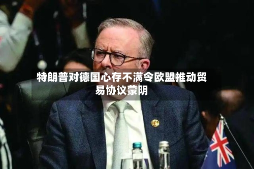 特朗普对德国心存不满令欧盟推动贸易协议蒙阴
