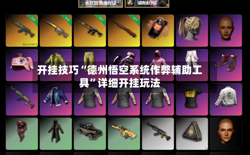 开挂技巧“德州悟空系统作弊辅助工具”详细开挂玩法-第3张图片