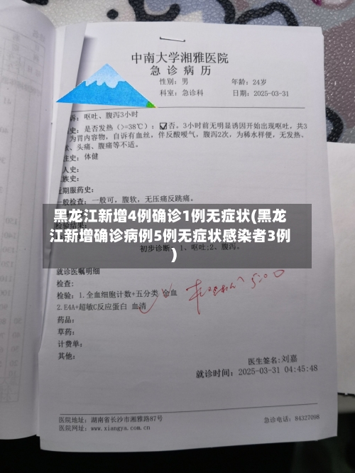 黑龙江新增4例确诊1例无症状(黑龙江新增确诊病例5例无症状感染者3例)-第2张图片