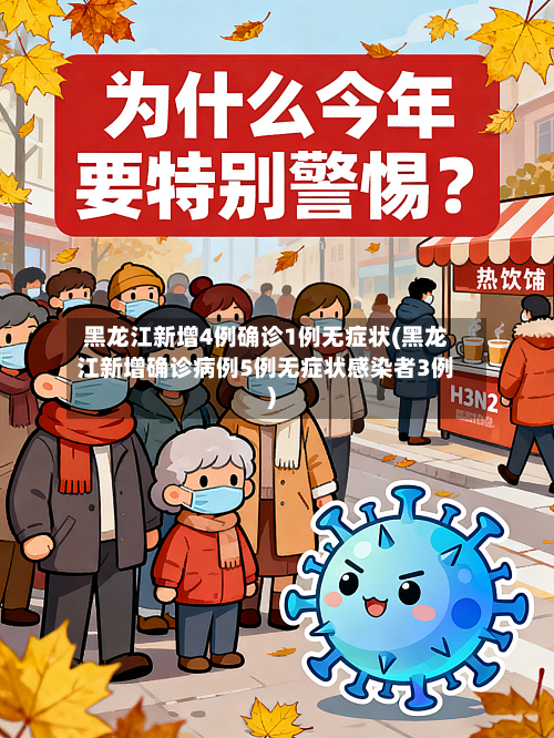 黑龙江新增4例确诊1例无症状(黑龙江新增确诊病例5例无症状感染者3例)