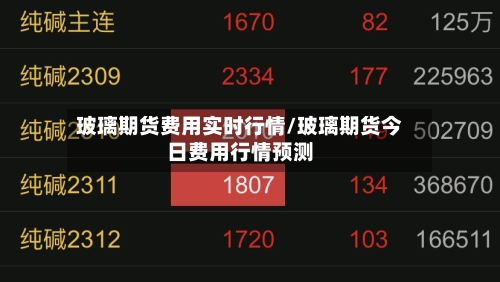 玻璃期货费用实时行情/玻璃期货今日费用行情预测-第2张图片