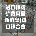 进口锌精矿费用最新消息(进口锌合金有哪些品牌)-第3张图片