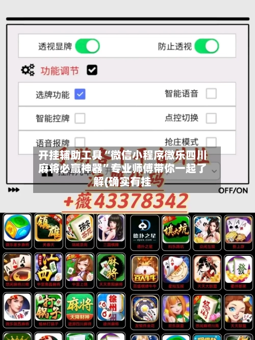 开挂辅助工具“微信小程序微乐四川麻将必赢神器”专业师傅带你一起了解(确实有挂-第2张图片