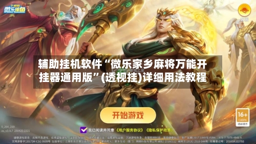 辅助挂机软件“微乐家乡麻将万能开挂器通用版”(透视挂)详细用法教程-第2张图片