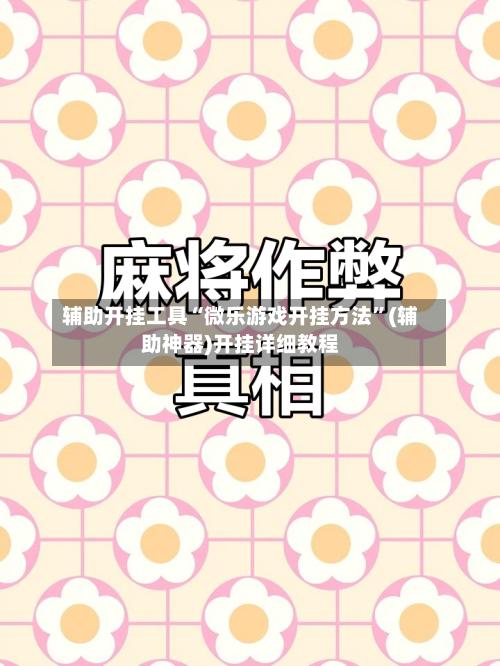 辅助开挂工具“微乐游戏开挂方法”(辅助神器)开挂详细教程-第2张图片
