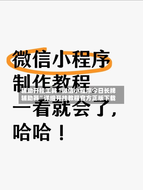 辅助开挂工具“微信小程序今日长牌辅助器”详细开挂教程官方正版下载