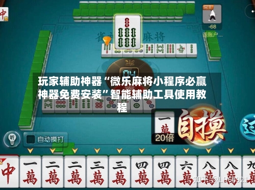 玩家辅助神器“微乐麻将小程序必赢神器免费安装”智能辅助工具使用教程-第3张图片