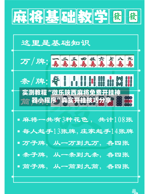 实测教程“微乐陕西麻将免费开挂神器小程序”真实开挂技巧分享