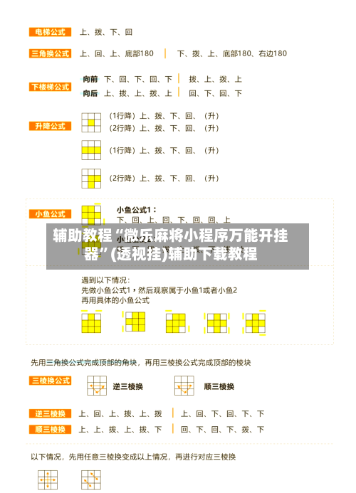 辅助教程“微乐麻将小程序万能开挂器”(透视挂)辅助下载教程