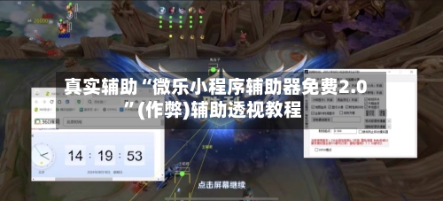 真实辅助“微乐小程序辅助器免费2.0”(作弊)辅助透视教程-第3张图片
