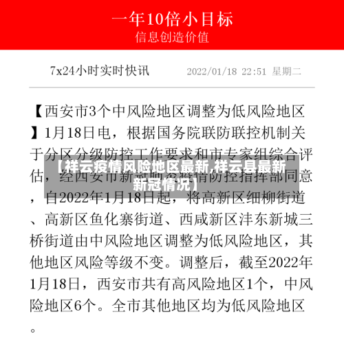 【祥云疫情风险地区最新,祥云县最新新冠情况】