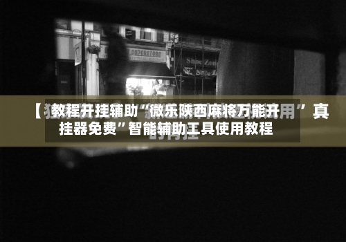 教程开挂辅助“微乐陕西麻将万能开挂器免费”智能辅助工具使用教程