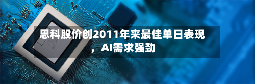 思科股价创2011年来最佳单日表现，AI需求强劲-第3张图片