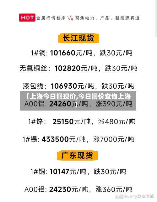 【上海今日铜现价,今日铜价查询上海】-第2张图片
