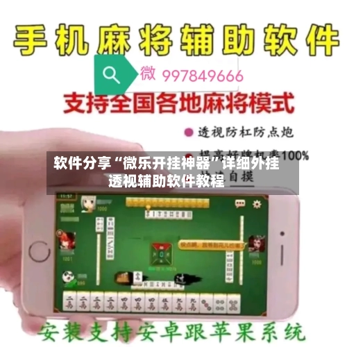 软件分享“微乐开挂神器”详细外挂透视辅助软件教程-第2张图片